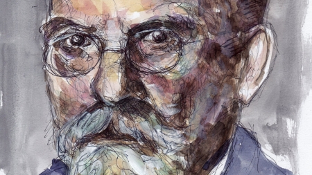 Portrait d'Edmund Husserl